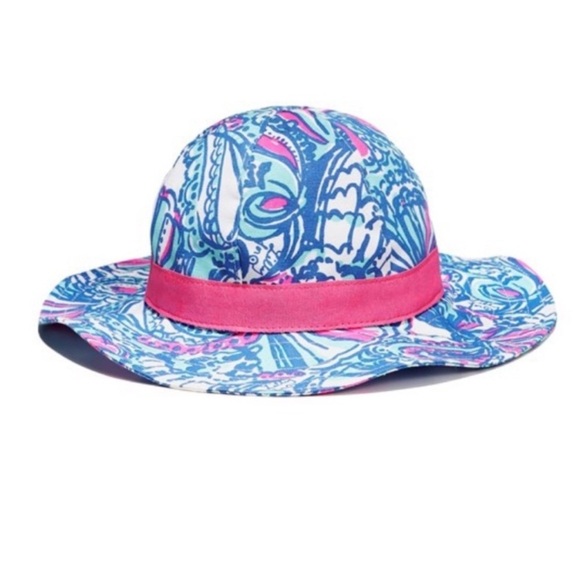 Lilly Pulitzer for Target My Fans Floppy Hat - Picture 2 of 5